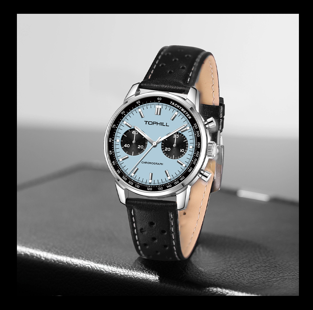 Seagull ST19 movement, mechanical chronograph, 316L steel, sapphire crystal glass—a must-have watch for watch enthusiasts.(图11)