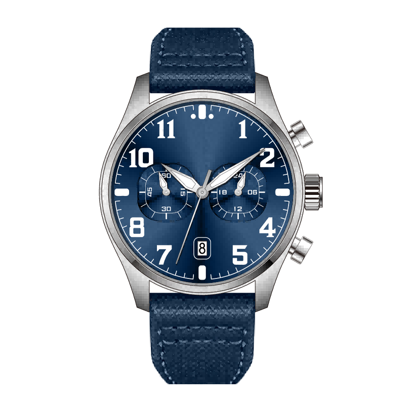 Supertime Custom Logo Waterproof Mens Stainless Steel Wrist Quartz Watches