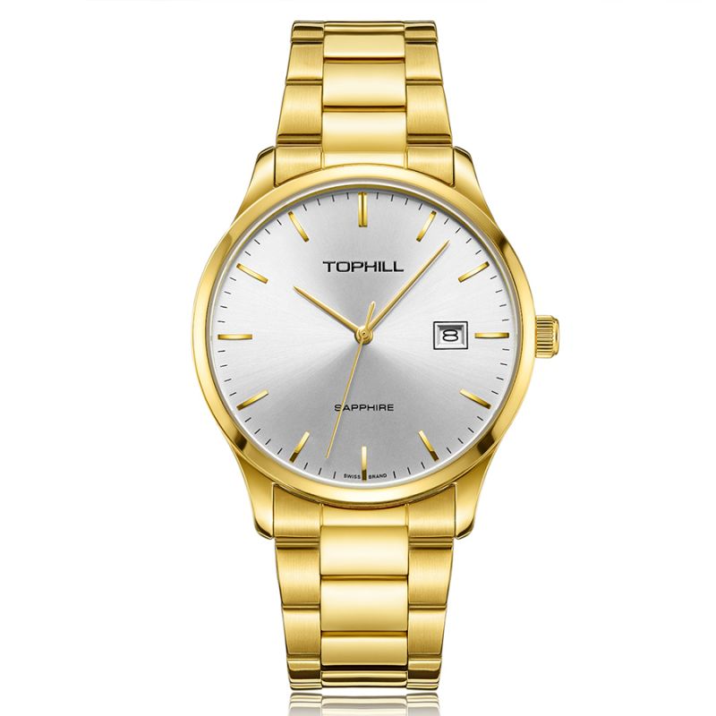 TW077G Stainless Steel Wrist Quartz Watc