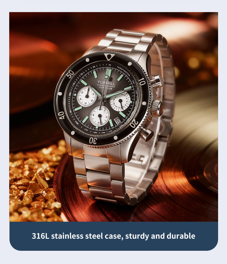 VK63 Quartz Mens Chronograph Watch(图5)