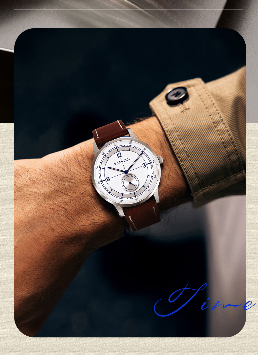 Military-style quartz watch(图2)