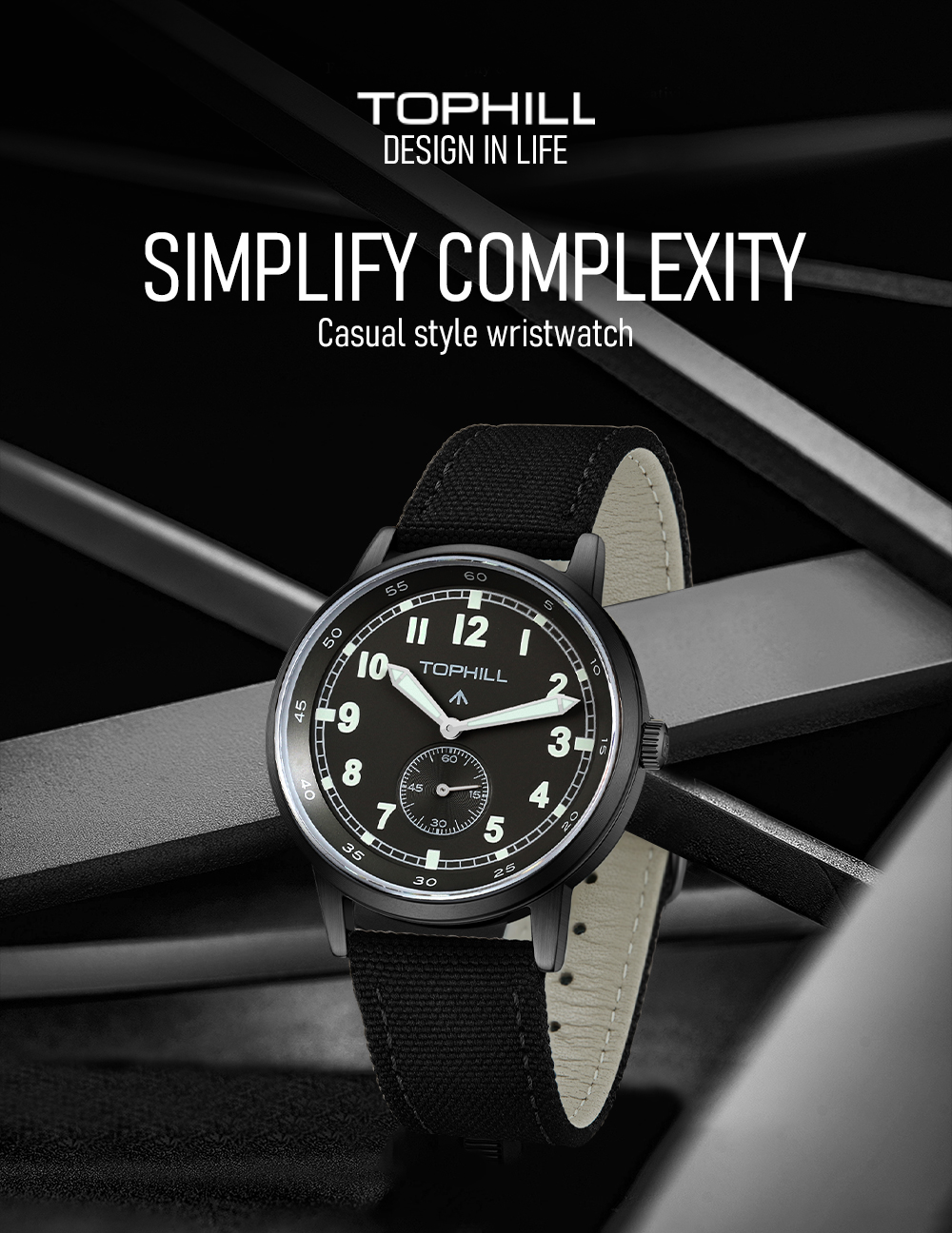 Newly designed military-style watch(图1)