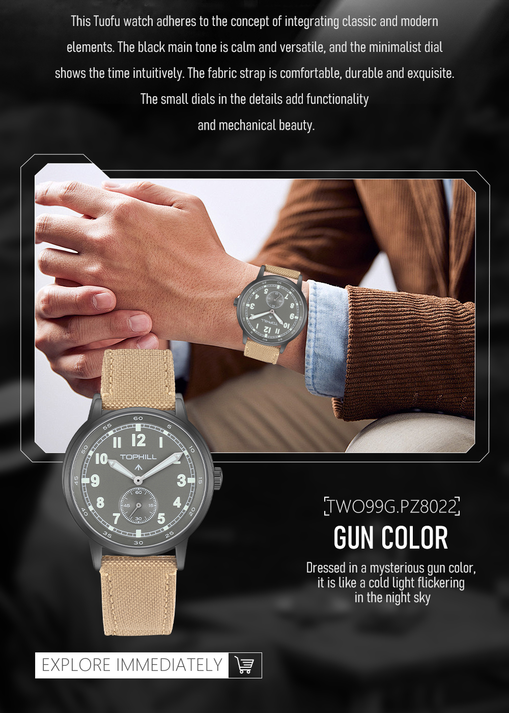 Newly designed military-style watch(图2)